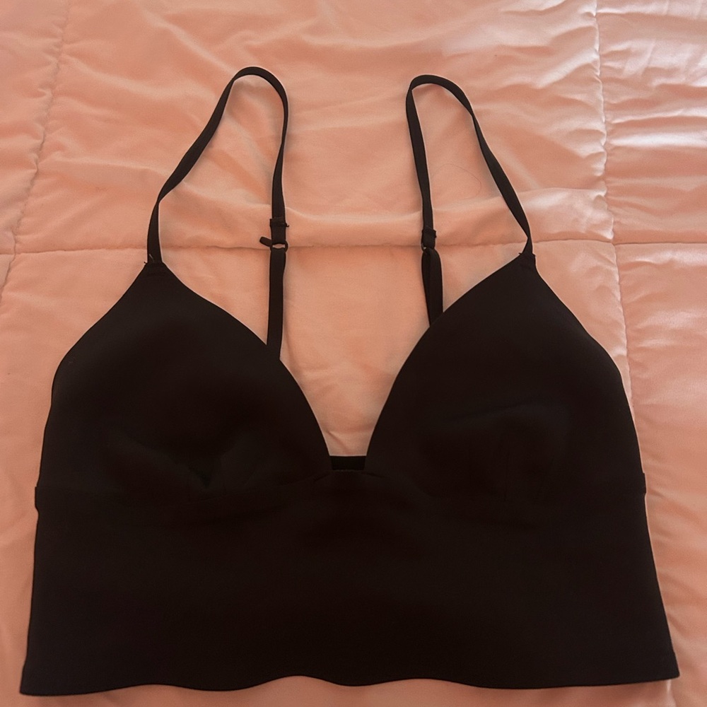 Free People Black Bralette